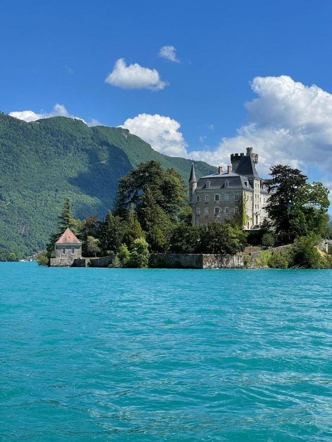 Reflet Bleu Du Lac D'Annecy 3 Etoiles - Face Au Lac, Parking Gratuit, Paddle Board Doussard Buitenkant foto